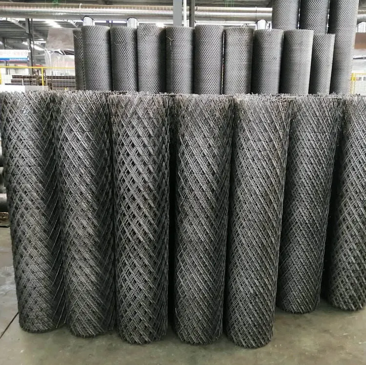 3mm Thickness Aluminium expanded metal mesh panels 50cm x 200 cm(H)