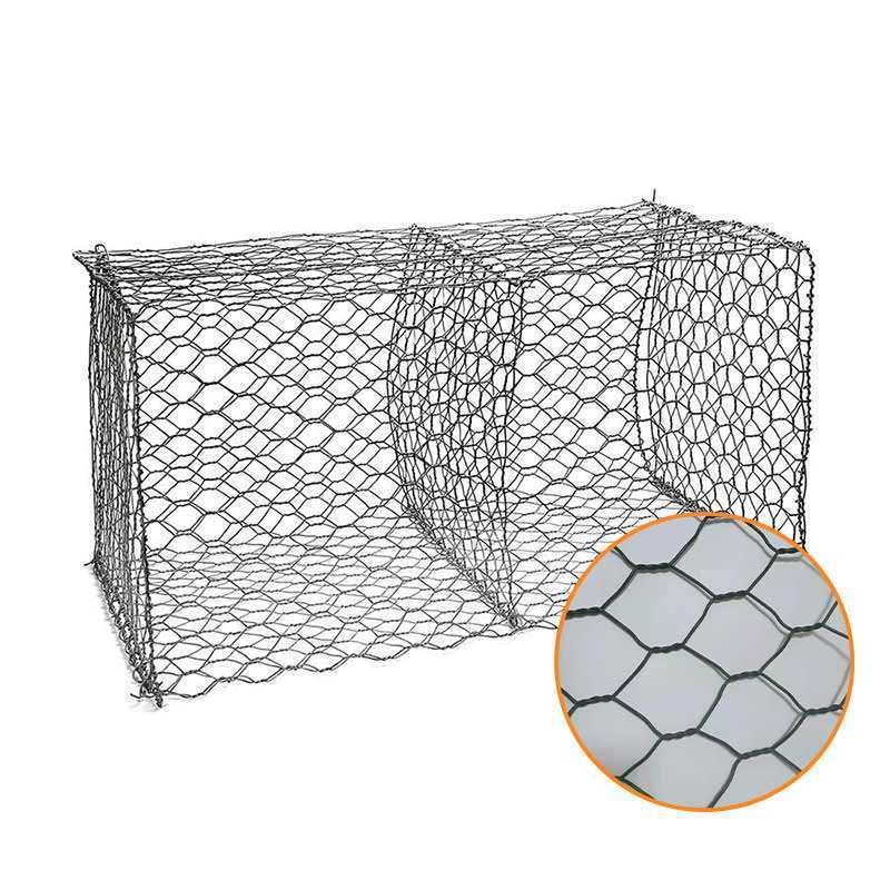 China woven gabion box coast protective netting for typhoon water erosion gabion basket