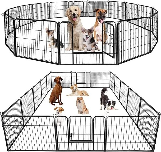 BestPet Dog Playpen Pet Dog Fence 24