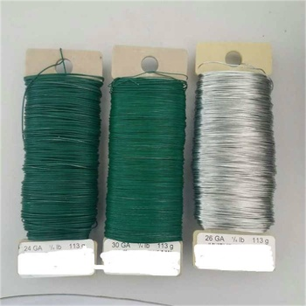 Hebei Hot Sale Manufacturers supply wood/plastic stick Colorful metal wire / lacquer that bake craft wire