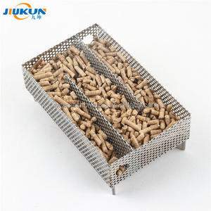 12 Hours Pellet Maze Smoker Tray, Perfect for Hot or Cold Meat, Cheese, Fish and Pork Smoking, 5" x 8"