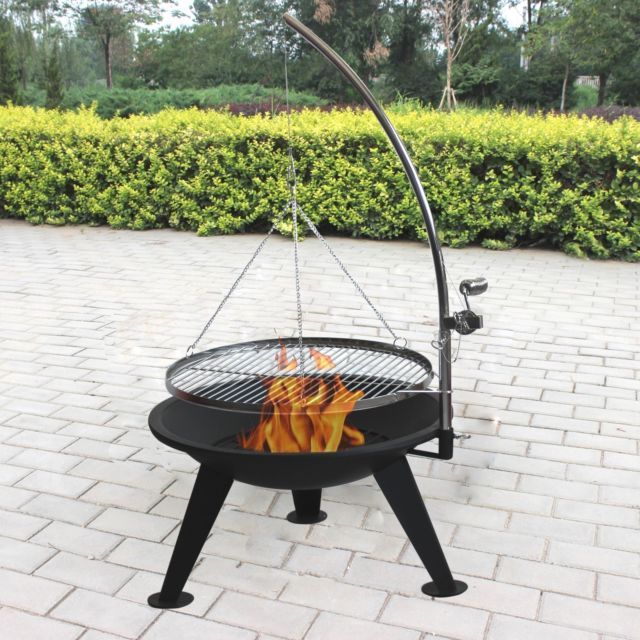 Outdoor Patio BBQ Fire Pit grill grate made of 304 stainless steel