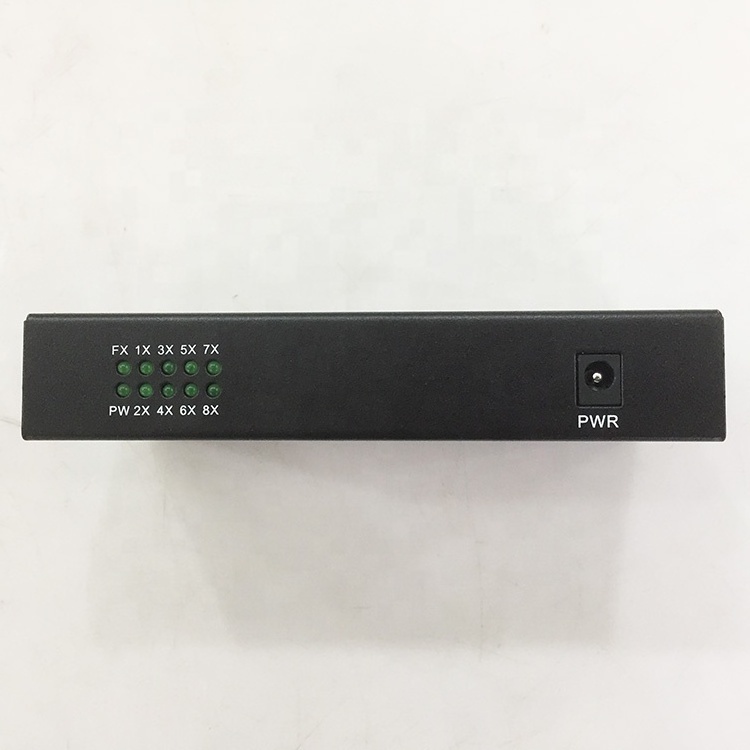 10 100 1000M 8 Port Ethernet Transmission 1 Port SFP Optical Fiber Switch