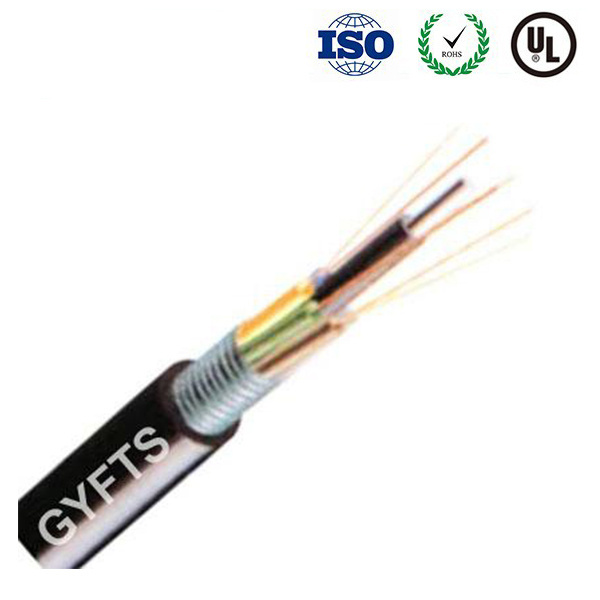 GYFTS 24f single mode sm 24 core direct buried fiber optic cable