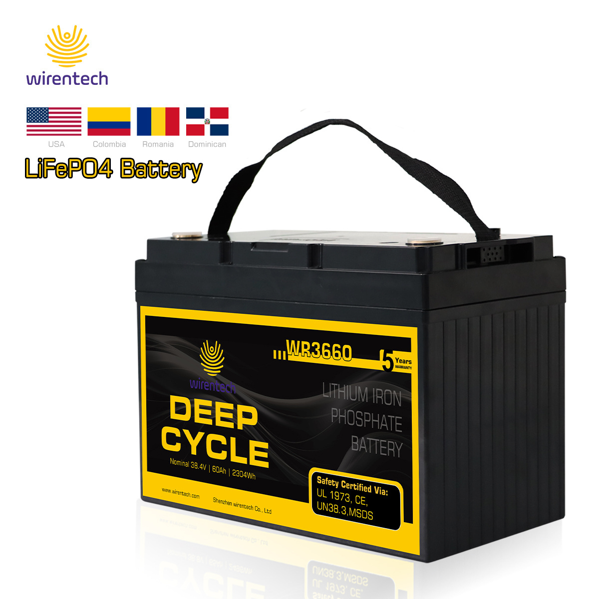 24V 36V 60Ah 100Ah Marine Lithium-ion Battery Lithium-ion Battery Electric Lawn Mower Electric Tractor Battery