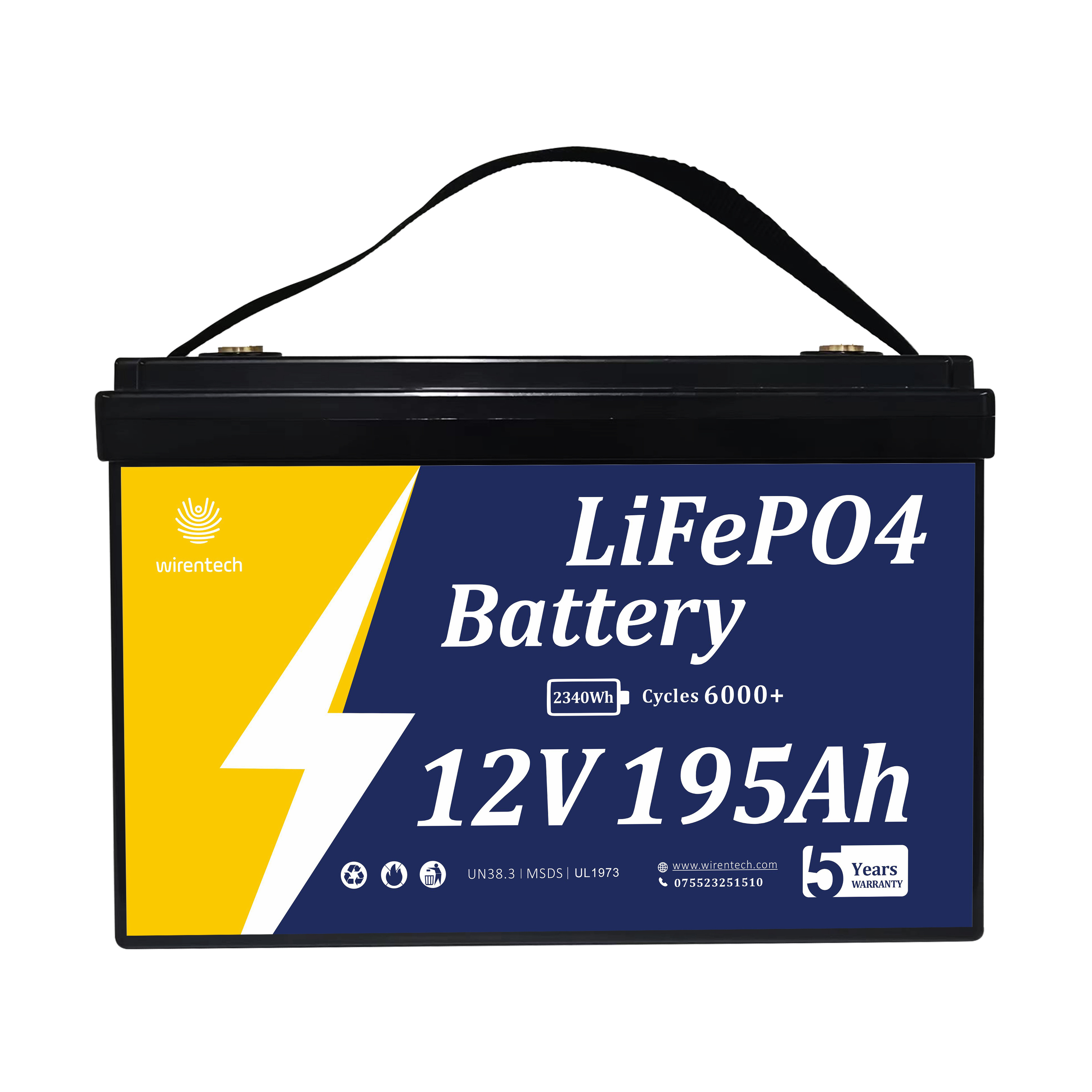 UL Lithium Batteries for Solar Systems Group 31 12v 195Ah 200Ah 220Ah Home Backup Lifepo4 Battery New Energy Batteries