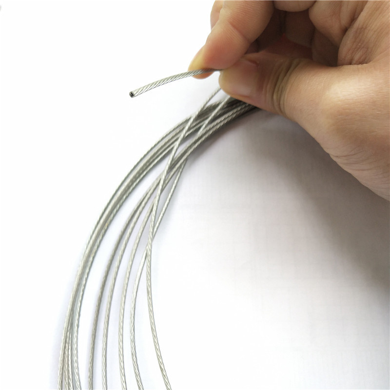 1*7 1.8/1.9mm iron wires press concreted thin steel strand cable pc strand prestressing steel wire