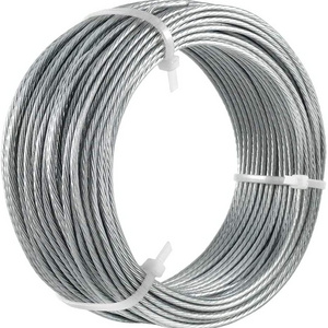 Galvanized Iron steel Wire Hanging Wires, Catenary Iron Wire 0.90mm X 7 Strand For Fencing,packing,rope