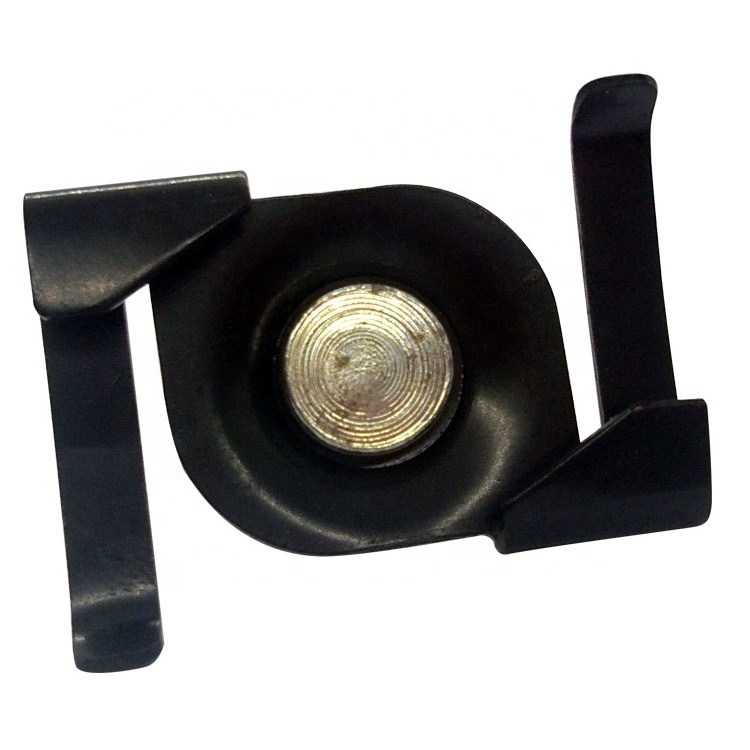 OEM Black Paint Oblong T-bar Clips M6 Male Thread T-bar Clips For Led System Hanging System