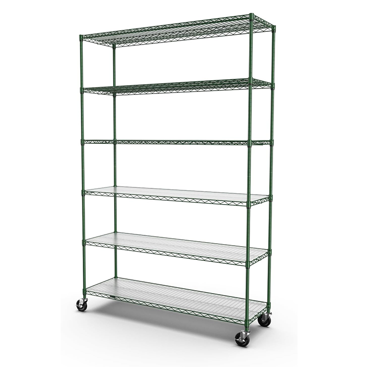 Customized Size Nsf Approval Adjustable Epoxy Storage Shelf Wire Shelving Unit