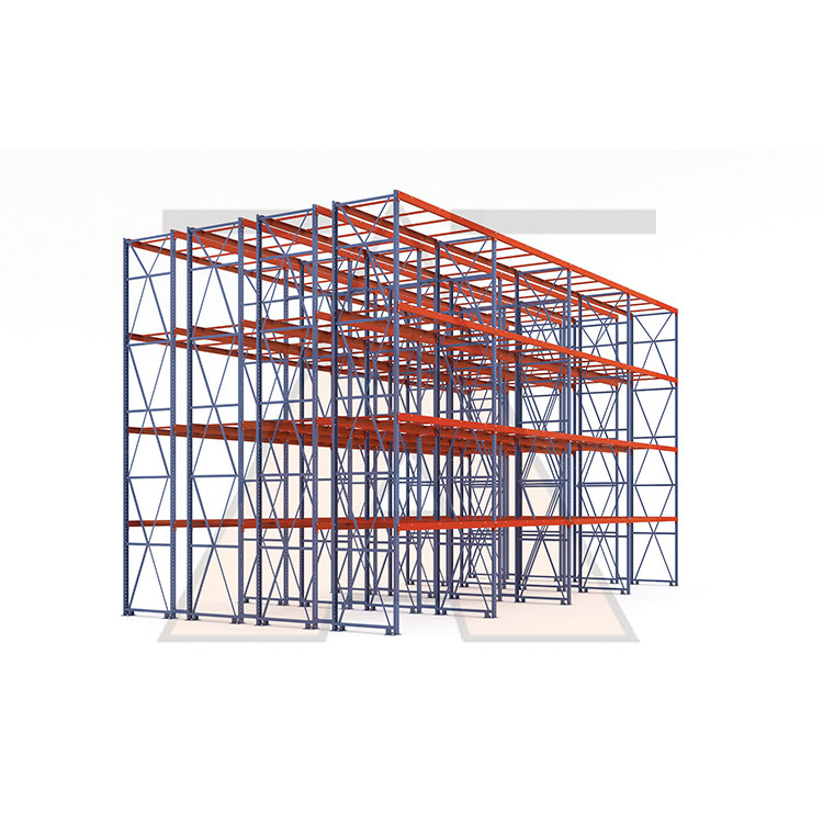 AMJ Longspan Shelving Rack High Bay Industrial Shelves Narrow Aisle Heavy Duty Metal Warehouse Storage Selective Pallet Racking