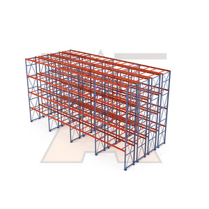 AMJ Longspan Shelving Rack High Bay Industrial Shelves Narrow Aisle Heavy Duty Metal Warehouse Storage Selective Pallet Racking