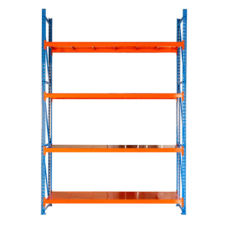 heavy duty 500Kg Per Layer Blue orange industry Warehouse Storage Racks