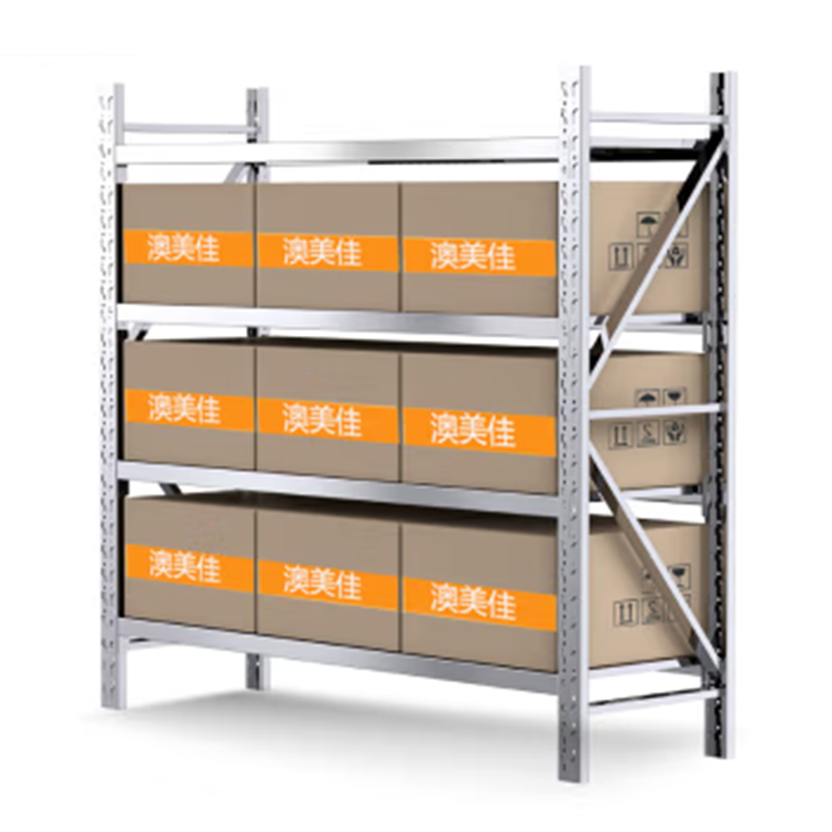 150Kg/Layer Adjustable Stainless Steel Warehouse Shelves For Garage Storage