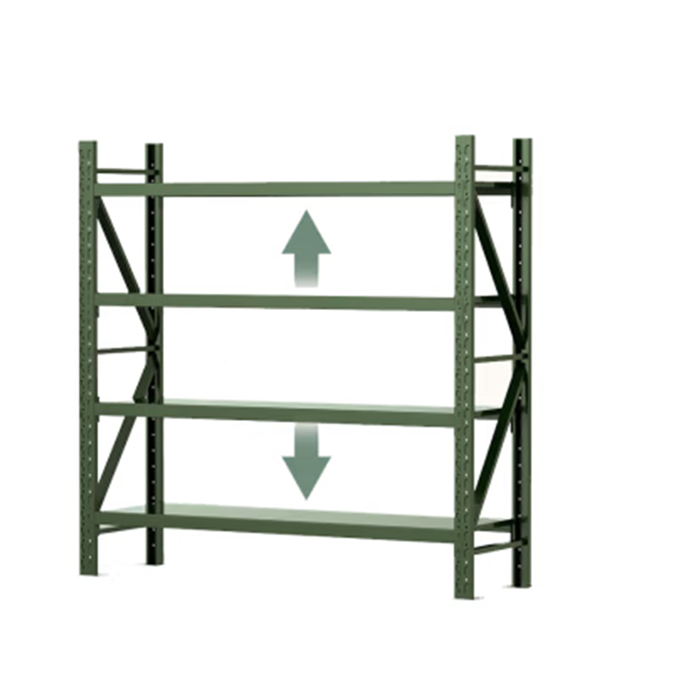 Customated Black Shelves Pallet Racking Stacking Racks Metal Boltless Warehouse Steel Shelving Units Storage Rack for Systems