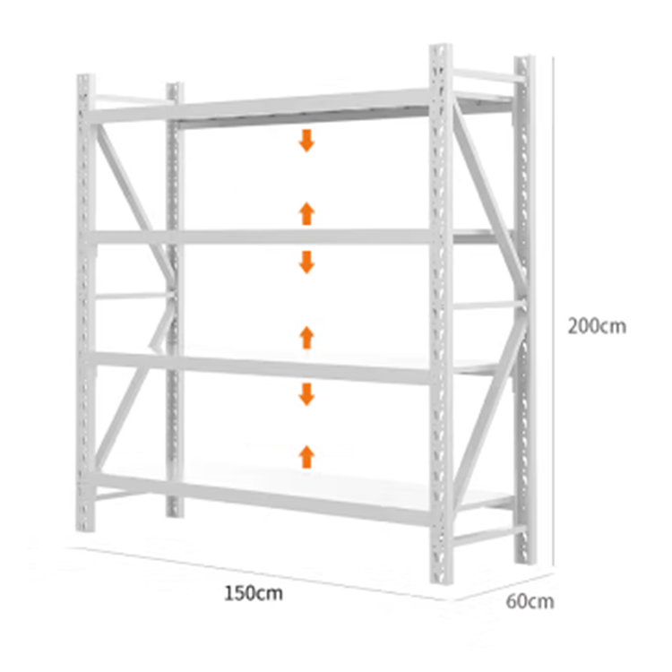 Heavy Duty 500Kg/Layer Steel Metal Industrial garage Warehouse Storage Rack Shelf