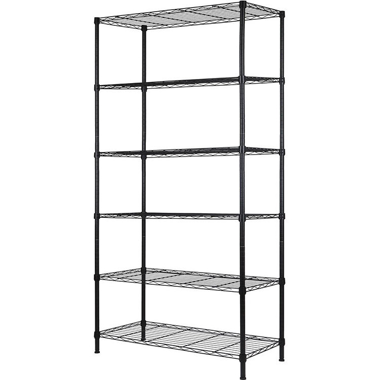 High Quality 6 Tiers NSF Office Industrial Storage rack wire shelving unit