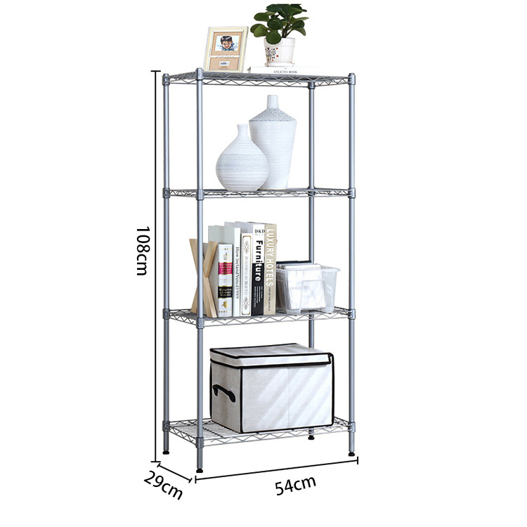 Home storage shelf large capacity organizer for kitchen adjustable rack/shelf storage shelves & units