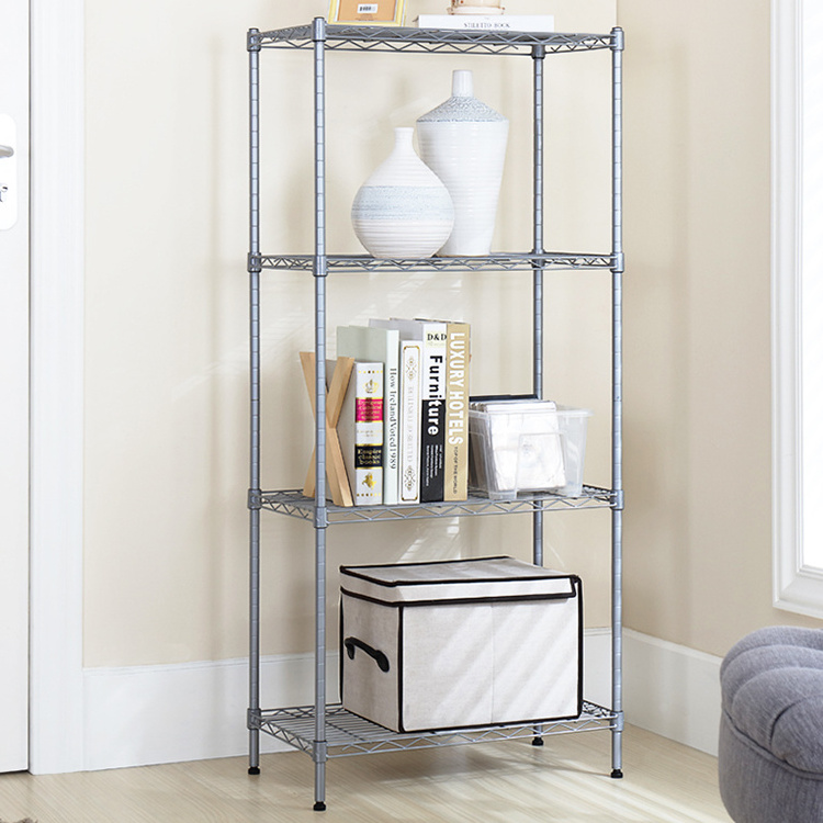 Home storage shelf large capacity organizer for kitchen adjustable rack/shelf storage shelves & units