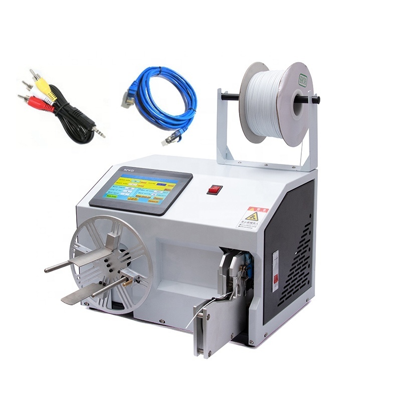 EW-20A-1 wire coil winding machine/automatic cable wire twist tie machine copper wire coil winding machine