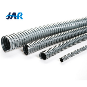 JAR electrical metal corrugated conduit tube ROHS REACH galvanized flexible conduit