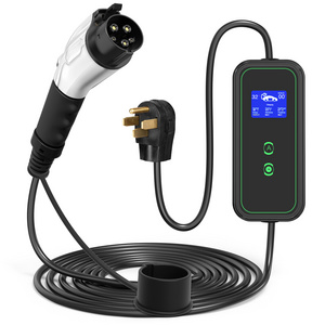 Home EV Car Accessories Mobile Type 2 Electric Car Home EV Charger 32A 7KW Level 2 Portable Charger For Electric Car