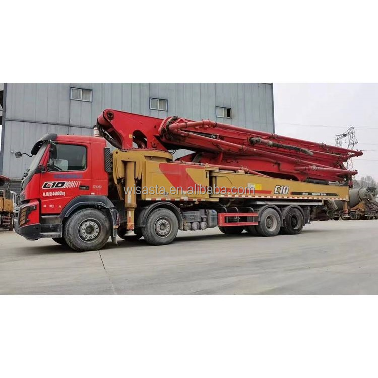 Second hand Sany volvo chassis diesel engine truck mounted concrete pump price in thailand