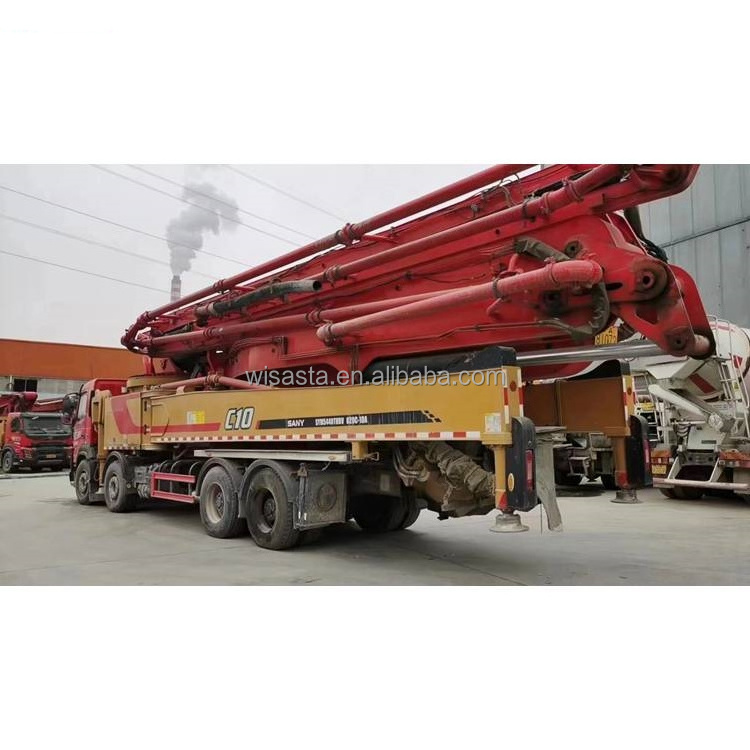 Second hand Sany volvo chassis diesel engine truck mounted concrete pump price in thailand