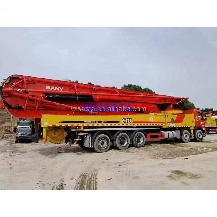 2020 Year Good Condition Diesel Sany 68m Used Cost of Truck Mounted Concrete Pump Trucks