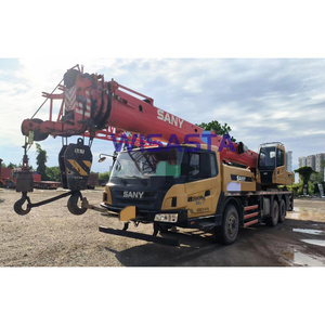 2019 Excellent condition used SANY STC250 crane 25T hoisting machinery 25 tons loading telescopic crane truck for sale price