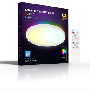 Smart Home Lights Kits Ultra-thin LED Ceiling Light WiFi Smart LED RGB Lights