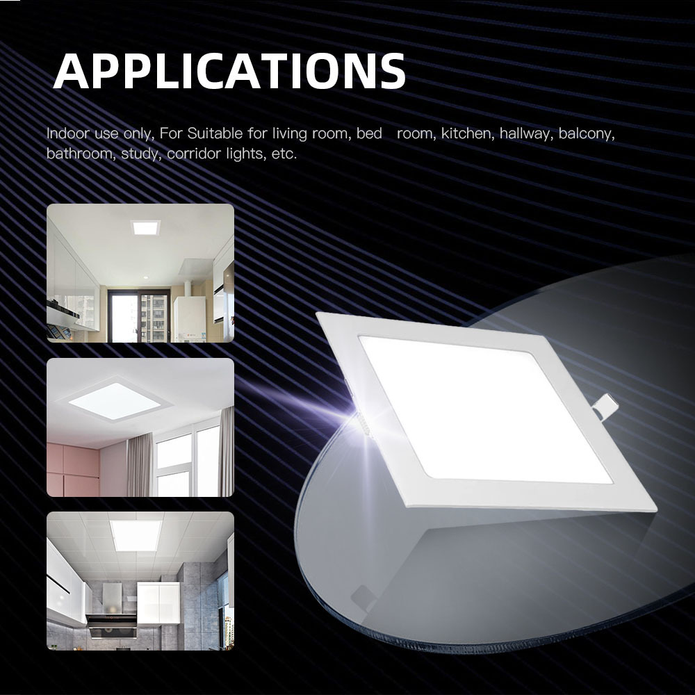 Led Skd   Lighting 9W 12W Lamp Junction Box Canless Pot Seoul Chip Light Ceiling Panel