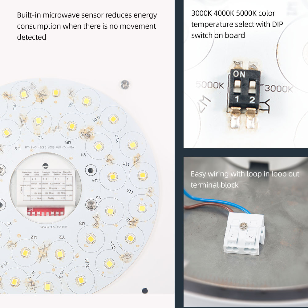 Room Light Square Home Round Bedroom House Designer Luxury Lighting Ceilinglight Modern New Led Ceiling Lamp