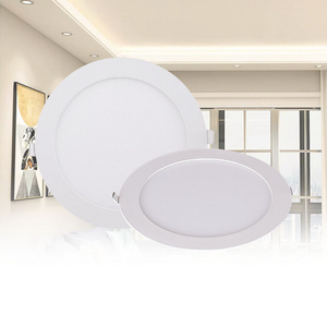 Light Potlight Junction Box Downlight Thin Recessed Round Ultra Slim Led Panel Lights Ceil