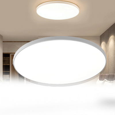 Frameless Recessed Square Round Led Panel Light Manufactures  9w 18w 24w 36w Luminous White Body Lamp Lighting Office