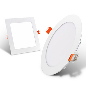 Recessed Aluminum Mini Ultra Slim Round 3W Frameless Led Panel Light