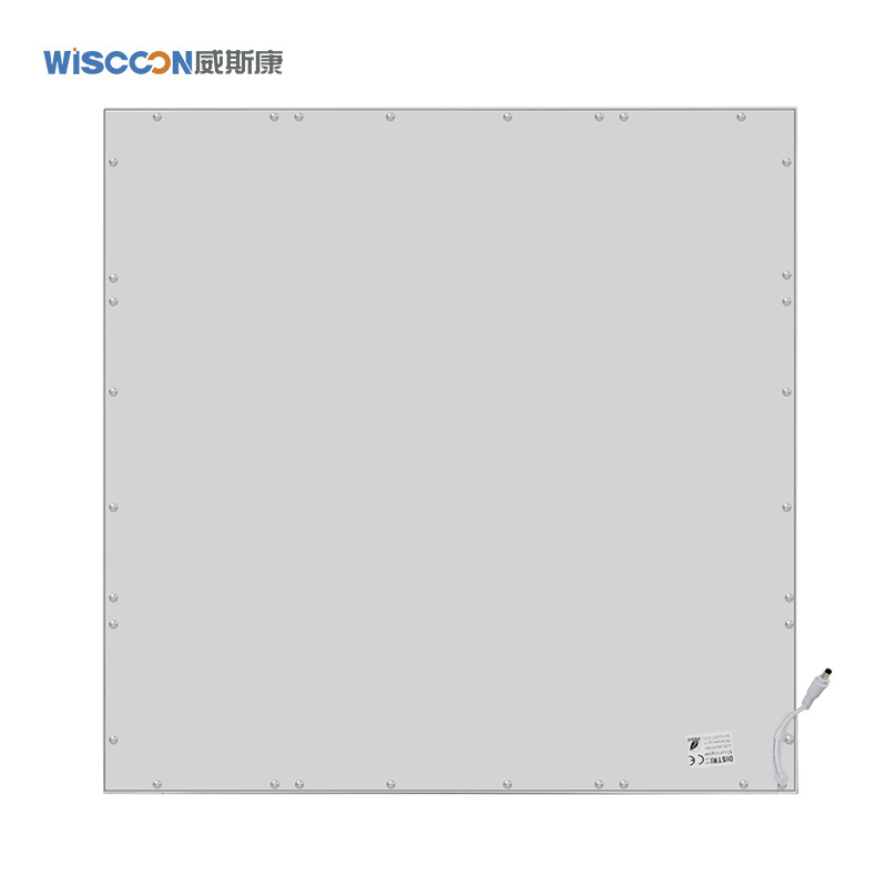 Wiscoon 595x595mm 2ftx2ft 36w 48w LED Edge Lighting Panel 100lm/w  5 years guarantee 2x4 led panel lights slim led deckenleuchte