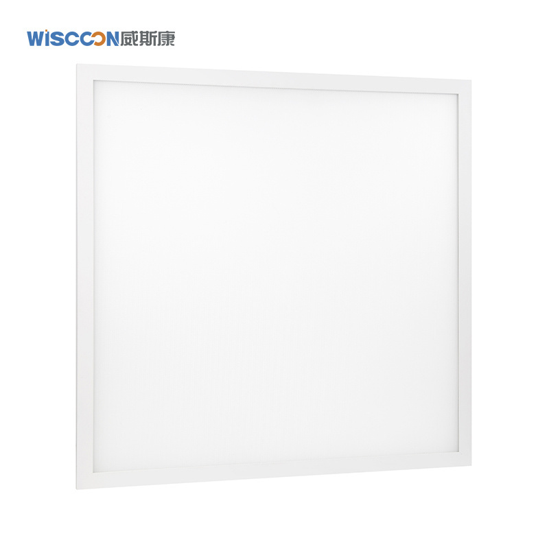 Wiscoon 595x595mm 2ftx2ft 36w 48w LED Edge Lighting Panel 100lm/w  5 years guarantee 2x4 led panel lights slim led deckenleuchte