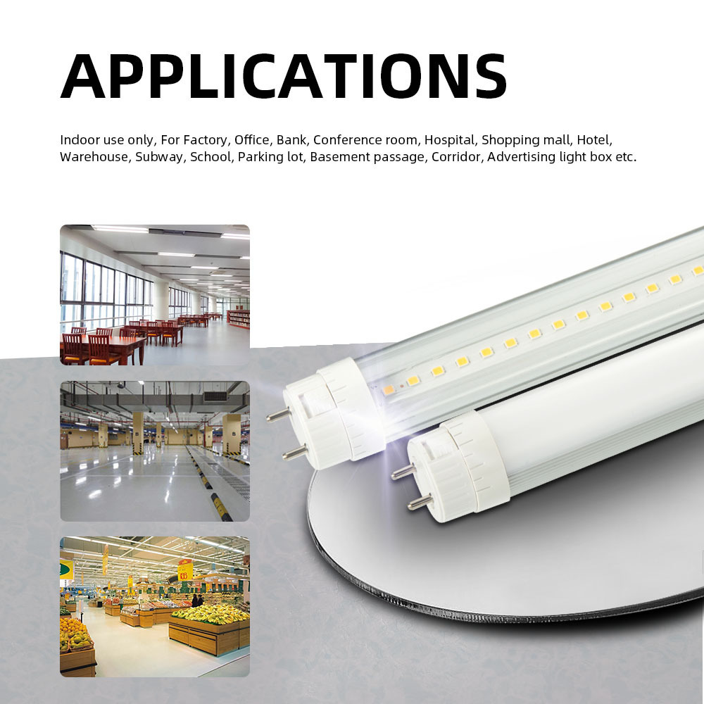 Indoor Lighting Ce Rohs 72w Fa8 Single Pin T8 8ft Led Tube Milky Clear Cover Cool White 6000k 110-277v Wholesale Led Bulbs