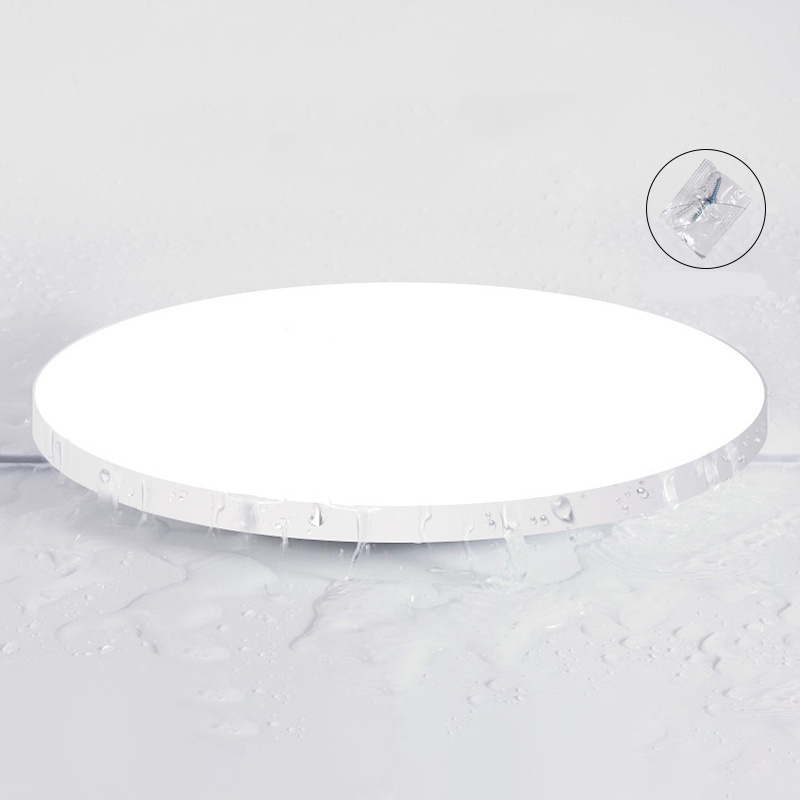 Frameless Recessed Square Round Led Panel Light Manufactures  9w 18w 24w 36w Luminous White Body Lamp Lighting Office