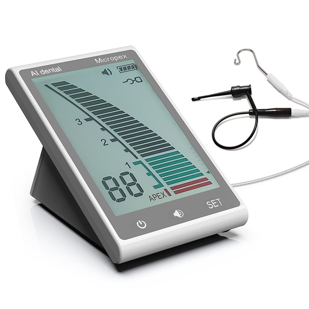 Mini apex locator with endo motor rotary file machine 3.7'LCD odontologia material dental lab equipment