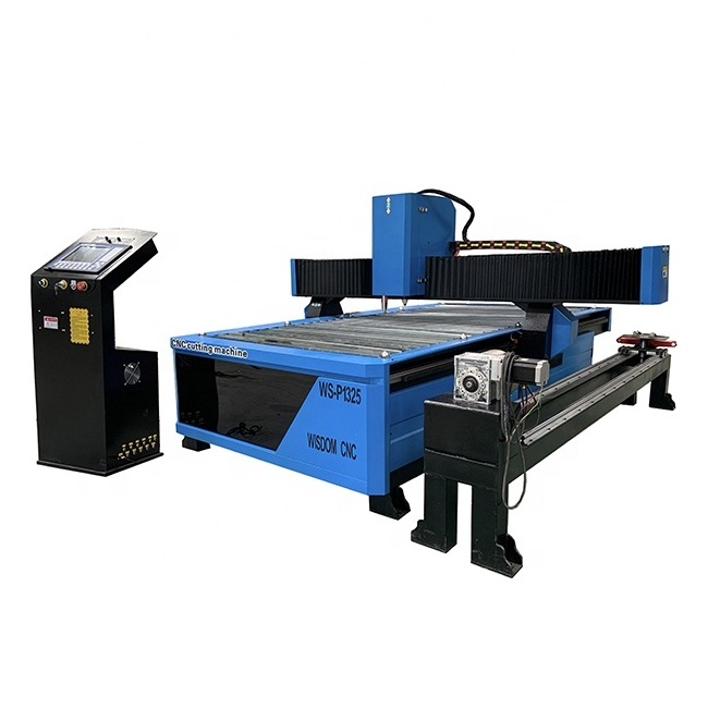 8x4 cnc metal plasma cutting table kit with the tube cutting function