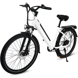 OEM ODM 26 Inch 350w 36v 12.5ah integrated battery electric bicycle ebike e moped electric city bike