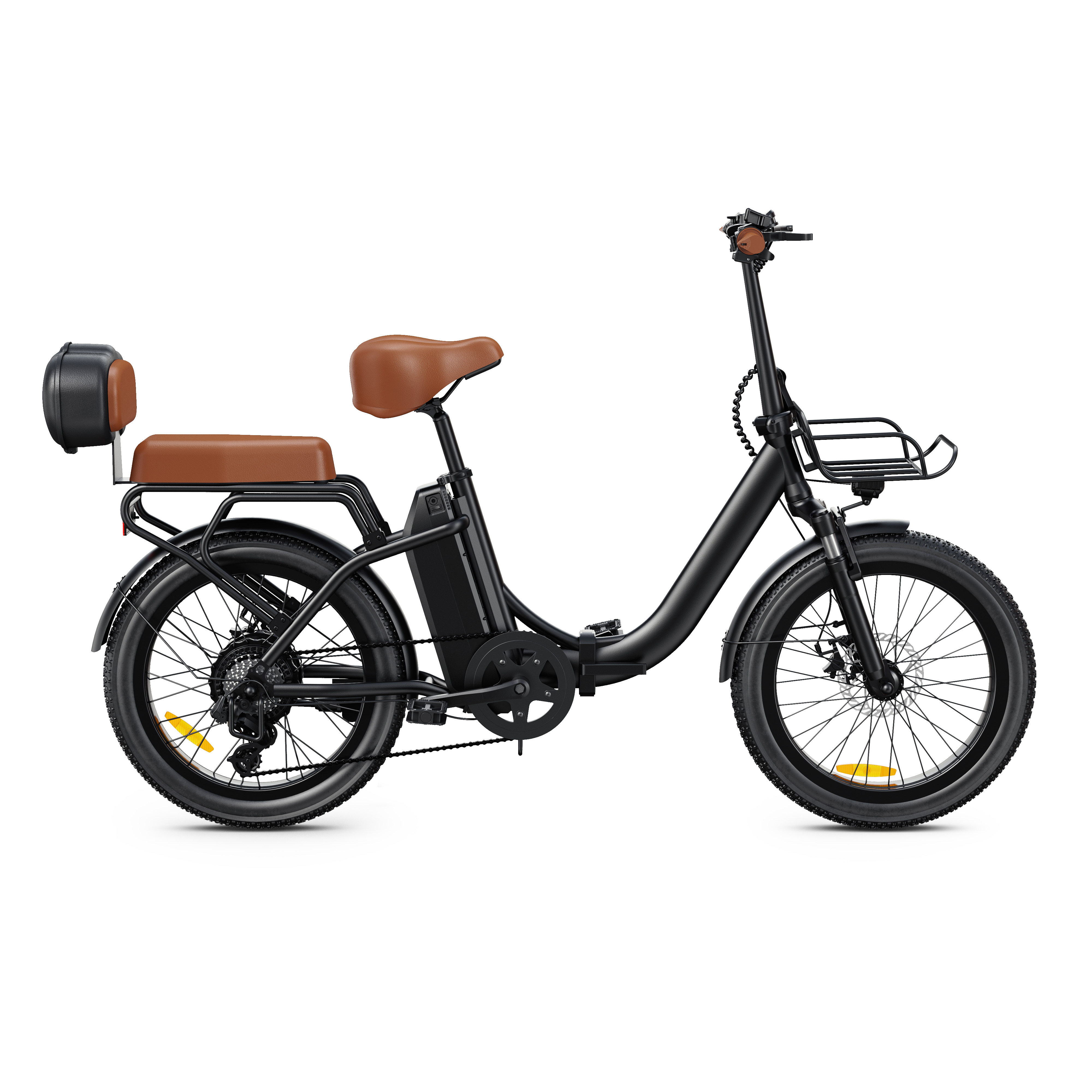 Retro Electric City Bike 20 Inch Fat Tire Electric Bike Step Through Ebike With Hidden Battery electric chopper bicycle 500w