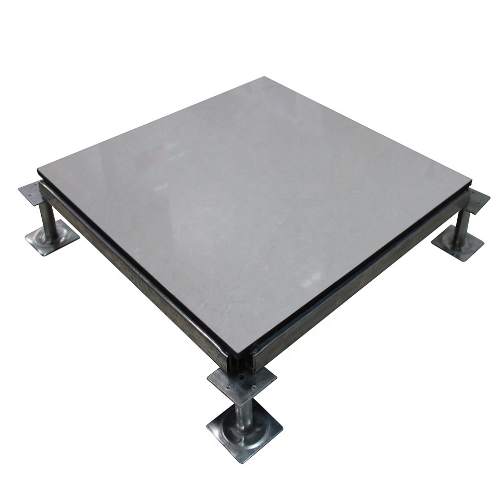 Factory price ceramic surface steel raised access floor