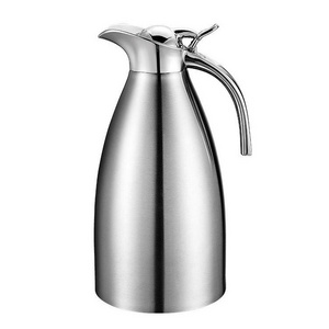 Restaurant Hotel Supplies Arabic Coffee Dallah Stainless Steel Hot Water Pot Keep Warmer Vacuum Water Dispenser Buffet