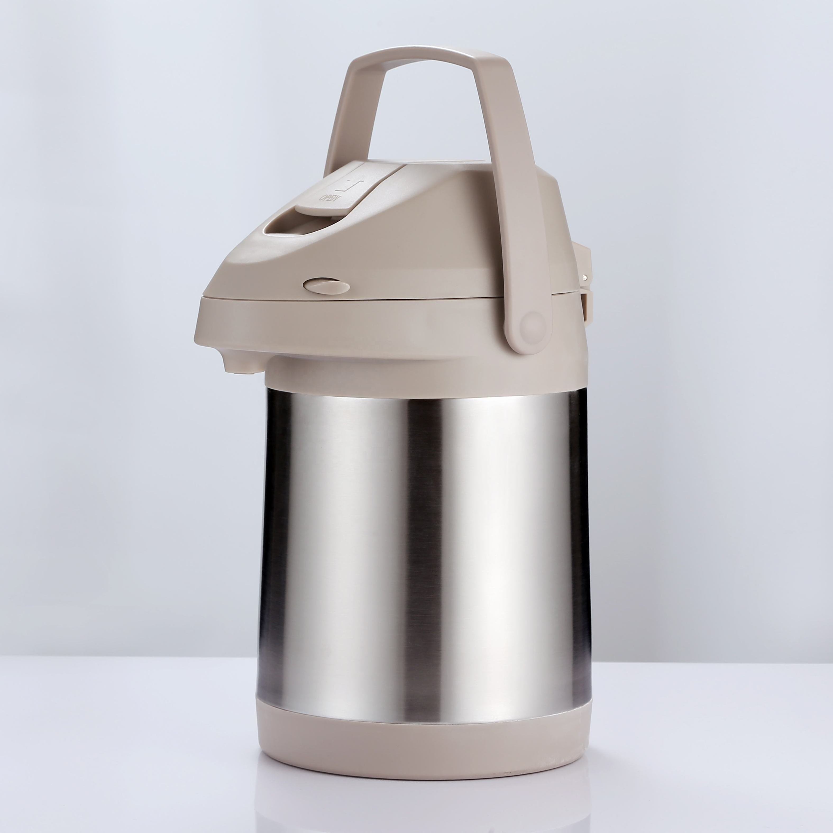 1.3L 1.9L 2.5L 3.0L 4.0L Stainless Steel Double Walled Vacuum Pump Thermos Coffee Airpot With Lever Action