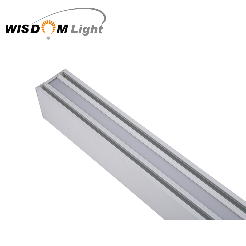 Seamless Linkable LED Architectural Ceiling Mount Direct Linear light for commercial and retail application