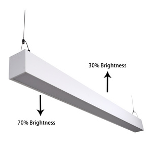 Seamless Linkable LED Architectural Ceiling Mount Direct Linear light for commercial and retail application