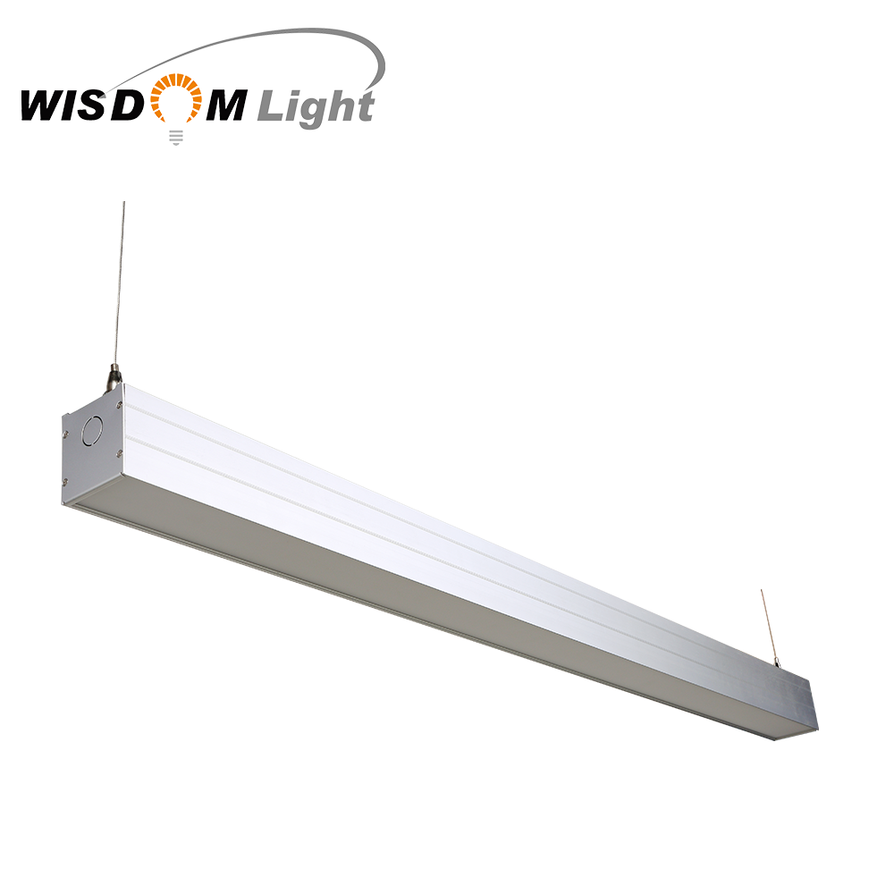 Seamless Linkable LED Architectural Ceiling Mount Direct Linear light for commercial and retail application